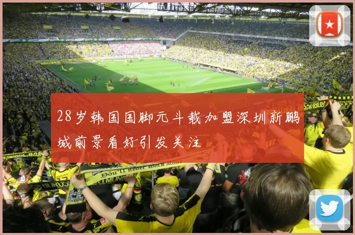 28岁韩国国脚元斗载加盟深圳新鹏城前景看好引发关注