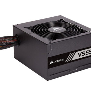 FUENTE DE ALIMENTACION CORSAIR VS SERIES VS550, 550W ATX  80 PLUS CERTIFICADA